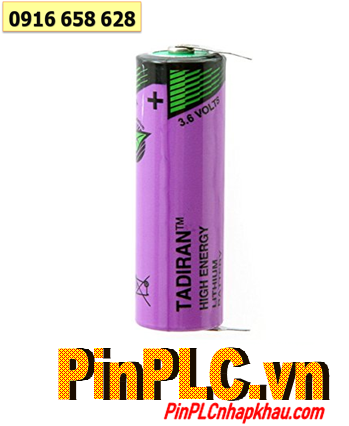 Tadiran SL-360 (chân thép hàn), Pin nuôi nguồn PLC Tadiran SL-360 AA 2300mAh 3.6v chính hãng